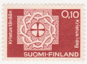 Скандинавія Скандинавия ^/--/^ Финляндия 1963 г. № 580 * ^_^^^ Фінляндія 1963 р. No 580* - фото фото фото