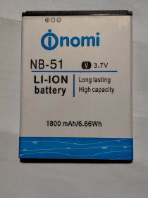 Акумулятори Аккумуляторы ^/--/^ Оригинальный аккумулятор батарея Nomi NB-51 для Nomi i /--/ 500 ^_^^^ Оригінальний акумулятор батарея Nomi NB-51 для Nomi i /--/ 500 - фото фото фото