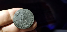- (Катерина II) - (Екатерина II) ^/--/^ 2 КОПЕЙКИ 1770 К М СИБИРЬ РЕДКАЯ. ^_^^^ 2 Копійки 1770 К М Сибір Рідка. - фото фото фото