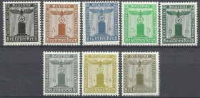 Третій Рейх (-) Третий Рейх (-) ^/--/^ Германия 1938 служебные для партии орел 8 /--/ м./ ^_^^^ Німеччина 1938 службові для партії орел 8 /--/ м. / - фото фото фото