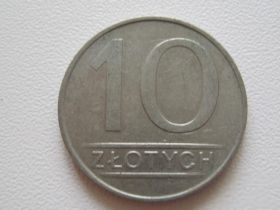 - року - года ^/--/^ Польша 10 злотых 1986 года #10542 ^_^^^ Польща 10 злотих 1986 року #10542 - фото фото фото