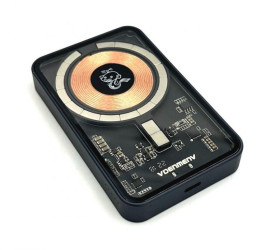 Зовнішні акумулятори (Power Bank) Внешние аккумуляторы (Power Bank) ^/--/^ Повербанка / Power Bank DENMEN DP /--/ 21  (5000 /--/ mAh/15 /--/ W) USB-C порт MagSafe Чорна ^_^^^ Power Bank DENMEN DP /--/ 21 (5000 /--/ mAh/15 /--/ W) USB-C порт M... - фото фото фото
