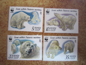 СРСР - СССР - ^/--/^ СССР 1987 Г. &amp;quot; БЕЛЫЕ МЕДВЕДИ. &amp;quot; ^_^^^ СРСР 1987 Г. &amp;quot; Білі ведмеді. &amp;quot; - фото фото фото