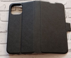 Чохли, бампера Чехлы, бампера ^/--/^ Чохол-книжка для Apple iPhone 15  (6.1&amp;quot;) з відділеннями для карток та функцією підставки чорний ^_^^^ Чехол-книжка для Apple iPhone 15 (6.1&amp;quot;) с отделениями для карт и функцией подставки черный - фото фото фото