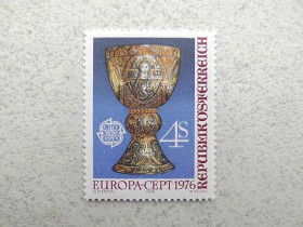 Іспанія Испания ^/--/^ Поштова марка Австрія &amp;quot; Європа СЕРТ &amp;quot; 1976 рік ** ^_^^^ Почтовая марка Австрия &amp;quot; Европа Серт &amp;quot; 1976 год ** - фото фото фото