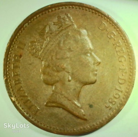 Єлизавета II (після ) Елизавета II (после ) ^/--/^ Великобритания 1 пенни, 1985 №131 ^_^^^ Велика Британія 1 пенні, 1985 No /--/ 131 - фото фото фото