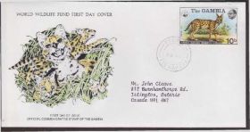 Інші країни Другие страны ^/--/^ Гамбия 1976 WWF КОШКА СЕРВАЛ КОШАЧЬИ ДИКОЕ ЖИВОТНОЕ ФАУНА КПД Mi.332 EUR 9.- ^_^^^ Гамбія 1976 WWF КОШКА СЕРВАЛ КОШАЧІ ДІКЕ ТВОТНЕ ФАУНА ККД Mi.332 EUR 9. - фото фото фото