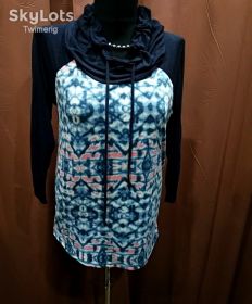 Кофти Кофты ^/--/^ Кофточка 46-48 Maurices США с затягивающимся воротом ^_^^^ Кофточка 46-48 Maurices США з затягується ворітом - фото фото фото