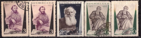 СРСР - СССР - ^/--/^ СССР. 25-я годовщина смерти Льва Толстого  (серия)* и # 1935 г. ^_^^^ СРСР. 25-та річниця смерті Льва Толстого (серія) * і # 1935 р. - фото фото фото
