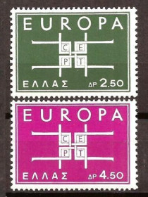 Інше Другое ^/--/^ Греция Европа СЕПТ 1963 ^_^^^ Греція Європа СЕПТ 1963 - фото фото фото