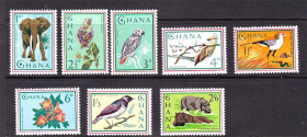 Фауна Фауна ^/--/^ Фауна . Гана 1964 г MNH - флора ^_^^^ Фауна . Гана 1964 MNH - флора - фото фото фото