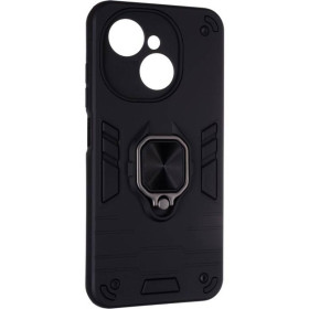 Чохли, бампера Чехлы, бампера ^/--/^ Чохол Fiji Defence для Tecno Spark 40 /--/ C (KM /--/ 4 /--/ k) захистний бампер з кільцем підставкою Black ^_^^^ Чехол Fiji Defence для Tecno Spark 40 /--/ C (KM /--/ 4 /--/ k) защитительный бампер с кольцом подставкой Black - фото фото фото