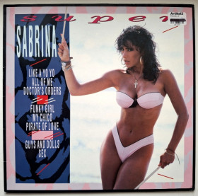 Платівки Пластинки ^/--/^ Sabrina - Super Sabrina - 1988.  (LP). 12. Vinyl. Пластинка. Scandinavia. ^_^^^ Sabrina - Super Sabrina - 1988. 12.Vinyl. Пластинка. Scandinavia. - фото фото фото