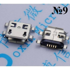 Роз'єми, гнізда Разъемы, гнезда ^/--/^ Разъём микро usb №09 Xiaomi, Alcatel, Huawei, Coolpad, Bravis ^_^^^ Роз'єм мікро usb No /--/ 09 Xiaomi, Alcatel, Huawei, Coolpad, Bravis - фото фото фото