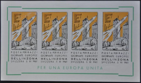 Інше Другое ^/--/^ Швейцария Ракетная почта 1961 ^_^^^ Швейцарія Ракетна пошта 1961 - фото фото фото