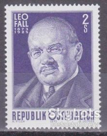 Австрія Австрия ^/--/^ Австрия 1975 КОМПОЗИТОР ЛЕО ФАЛЛ LEO FALL МУЗЫКА ТВОРЧЕСТВО МУЗЫКАЛЬНОЕ ИСКУССТВО Mi.1492** MNH ^_^^^ Австрія 1975 КОМПОЗИТОР ЛЕО ФАЛЛ LEO FALL МУЗИКА ТВОРЧІСТЬ МУЗИЧНЕ МИСТЕЦТВО Mi.1492** MNH - фото фото фото