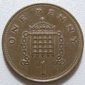 Єлизавета II (після ) Елизавета II (после ) ^/--/^ Велика Британія 1 пенні 1993 року 43088 ^_^^^ Великобритания 1 пенни 1993 года 43088 - фото фото фото