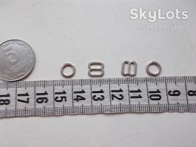 Колечка монтажні Колечки монтажные ^/--/^ Колечки пряжки белый металл, 2+2, МИНИ. For Hand Made, рукоделия ^_^^^ Колечки пряжки білий метал, 2+2, МІНІ. For Hand Made, рукоділля - фото фото фото