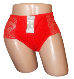 Труси Трусы ^/--/^ Трусики ажурные Biweier 220 XXL красные ^_^^^ Трусики ажурні Biweier 220 XXL червоні - фото фото фото