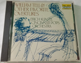 Музичні диски Музыкальные диски ^/--/^ ERICH KUNZEL / CINCINNATI POPS ORCHESTRA William Tell &amp; Other Favorite Overtures  CD Japan &amp; US ^_^^^ ERICH KUNZEL / CINCINNATI POPS ORCHESTRA William Tell &amp; Other Favorite Overtures CD Japan &amp; US - фото фото фото