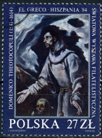 Мистецтво Искусство ^/--/^ Польша. Ель Греко  (серия) 1984 г. ^_^^^ Польща. Ель Греко (серія) 1984 - фото фото фото