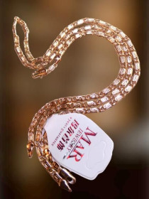 Набори Наборы ^/--/^ Шикарный комплект золотого цвета, цепочка и  браслет ^_^^^ Шикарний комплект золотого кольору, ланцюжок і браслет - фото фото фото