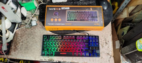 Клавіатури Клавиатуры ^/--/^ Игровая клавиатура с подсветкой RGB GamePro Nitro GK /--/ 537 USB № 24040713 ^_^^^ Ігрова клавіатура з підсвіткою RGB GamePro Nitro GK /--/ 537 USB No 24040713 - фото фото фото