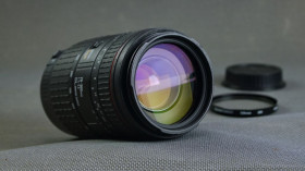 Canon Canon ^/--/^ Об&amp;apos;єктив Canon EF, EF-S телеобъектив Sigma 70-300 /--/ mm 1:4-5.6 DL Macro Super MC Ф /--/ 58 /--/ mm Japan Вживане ^_^^^ Объектив Canon EF, EF-S телеобъектив Sigma 70-300 /--/ mm 1:4-5. DL Macro Super MC Ф /--/ 58 /--/ mm Japan - фото фото фото