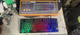 Клавіатури Клавиатуры ^/--/^ Игровая клавиатура с подсветкой RGB GamePro Nitro GK /--/ 537 USB № 24080711/2 ^_^^^ Ігрова клавіатура з підсвічуванням RGB GamePro Nitro GK /--/ 537 USB No 24080711/2 - фото фото фото