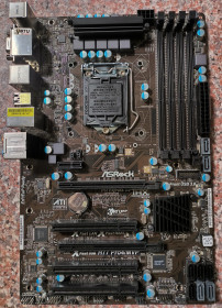Материнські плати Материнские платы ^/--/^ Материнська плата AsRock H /--/ 77 Pro /--/ 4/MVP   (Socket 1155, Intel H /--/ 77) б/в - фото фото фото