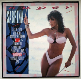 Платівки Пластинки ^/--/^ Sabrina - Super Sabrina - 1988.  (LP). 12. Vinyl. Пластинка. Scandinavia. ^_^^^ Sabrina - Super Sabrina - 1988. 12.Vinyl. Пластинка. Scandinavia. - фото фото фото