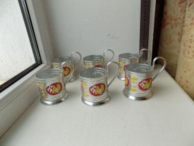 Інше Другое ^/--/^ Подстаканники СССР новые Цена за 1 шт ^_^^^ Підстаканники СРСР нові Ціна за 1 шт - фото фото фото