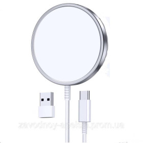Зарядні пристрої Зарядные устройства ^/--/^ PD кабель магнит MagSafe 15 /--/ W беспроводная зарядка ^_^^^ PD кабель магніт MagSafe 15 /--/ W бездротова зарядка - фото фото фото