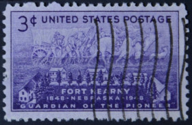 Інше Другое ^/--/^ США Форт Кирни Штат Небраска Поселения 1948 ^_^^^ США Форт Кірні Штат Небраска Поселення 1948 - фото фото фото