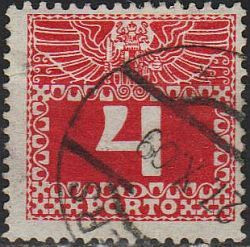 Австрія Австрия ^/--/^ 1908 - Австрія - Доплатна 4 Мі.36 _гаш ^_^^^ 1908 - Австрия - Доплатная 4 Ми.36 _гаш - фото фото фото