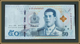 Таїланд Таиланд ^/--/^ Таиланд 50 бат 2018 P-136  (136 /--/ b) UNC ^_^^^ Таїланд 50 бат 2018 P-136 (136 /--/ b) UNC - фото фото фото