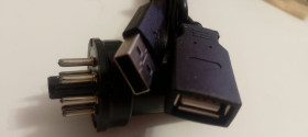 Кабелі Кабели ^/--/^ USB - шнур-подовжувач.   4 TECH ^_^^^ USB - шнур-удлинитель - USB. 4 TECH - фото фото фото