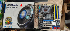Материнські плати Материнские платы ^/--/^ Мат. плата ASRock G /--/ 41 /--/ C-GS R /--/ 2.0 LGA /--/ 775 G /--/ 41 PCI-E+SVGA+GbLAN SATA MicroATX 2 /--/ DDR /--/ 2+2 /--/ DDR /--/ 3 № 24110113/1 ^_^^^ Мат. плата ASRock G /--/ 41 /--/ C-GS R /--/ 2.0 LGA /--/ 775 G /--/ 41 PCI-E+SVGA+GbLAN SATA MicroATX 2 /--/ DDR /--/ 2+2 /--/ DDR /--/ 3 No 24110113/1 - фото фото фото