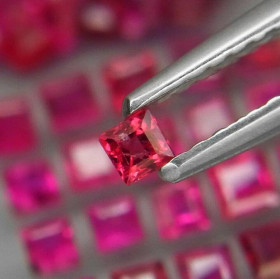 Рубін Рубин ^/--/^ Рубин  набор 2 х 2.5 mm  50 шт / 4.10 Ct ^_^^^ Рубін набір 2 х 2.5 mm 50 шт / 4.10 Ct - фото фото фото