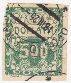 Чехословаччина Чехословакия ^/--/^ Чехословакия 1919 г № 12 гашеная ^_^^^ Чехословаччина 1919 р. No 12 гашена - фото фото фото