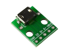Плати Платы ^/--/^ Плата-переходник разъема micro USB ^_^^^ Плата-перехідник роз'єму micro USB - фото фото фото