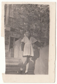 Листи, фото Письма, фото ^/--/^ Жизнь в СССР Девочка в школьной форме 1949 Мода ретро фото  (6 х 9) Р /--/ 9 ^_^^^ Життя в СРСР Дівчинка в шкільній формі 1949 Мода ретро фото (6 х 9) Р /--/ 9 - фото фото фото