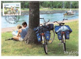 Тематичні колекції Тематические коллекции ^/--/^ NM Фауна . Аланды  1991 г  - ПК - СГ флот - птицы , ландшафт - 2 /--/ а скана ^_^^^ Аланди 1991 р - ПК - СГ флот - птахи, ландшафт - 2 /--/ а скана - фото фото фото