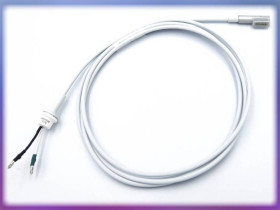Адаптери живлення Адаптеры питания ^/--/^ DC кабель для Apple MagSafe (45 /--/ W, 60 /--/ W, 85 /--/ W) от блока питания к ноутбуку. L-Shape. ORIGINAL ^_^^^ DC кабель для Apple MagSafe (45 /--/ W, 60 /--/ W, 85 /--/ W) від блоку живлення до ноутбука. L-Shape. ORIGINAL - фото фото фото