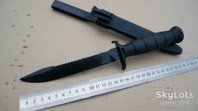 Ножі, мультітули Ножи, мультитулы ^/--/^ Фікс Zlang Zl-Tk-02-Bk, ABS, Training Model Knife, Tactical, EDC, Fixed ^_^^^ Фикс Zlang Zl-Tk-02-Bk, ABS, Training Model Knife, Tactical, EDC, Fixed - фото фото фото