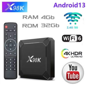 DVD-Плеери, приставки Smart TV DVD-Плееры, приставки Smart TV ^/--/^ X /--/ 98 /--/ K 4 /--/ гб 32 /--/ Гб RK /--/ 3528 Смарт ТВ Приставка Андроїд 13 WiFi 6 + Телебачення + Фільми ^_^^^ X /--/ 98 /--/ K 4 /--/ гб 32 /--/ Гб RK /--/ 3528 Смарт ТВ Приставка Андроид 13 WiFi 6 + Телевидение + Фильмы - фото фото фото
