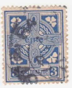 Ірландія Ирландия ^/--/^ Ирландия  1922   г. № 54 гашеная ^_^^^ Ірландія 1922 р. No 54 гашена - фото фото фото