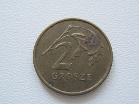 Сучасна (після ) Современная (после ) ^/--/^ Польша 2 гроша 1997 года #14770 ^_^^^ Польща 2 гроша 1997 року #14770 - фото фото фото