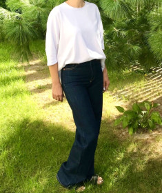 Футболки Футболки ^/--/^ Футболка/Топ. Білий. Oversize. ZARA. Італія. Котон. XS/S розмір ^_^^^ Футболка/Топ. Белый. Oversize. ZARA. Италия. Котон. XS/S размер - фото фото фото
