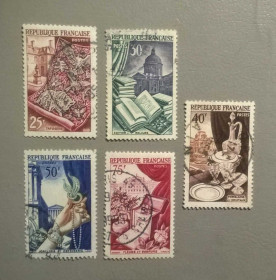 Франція Франция ^/--/^ Франция Искусство 1954 ^_^^^ Франція Мистецтво 1954 - фото фото фото